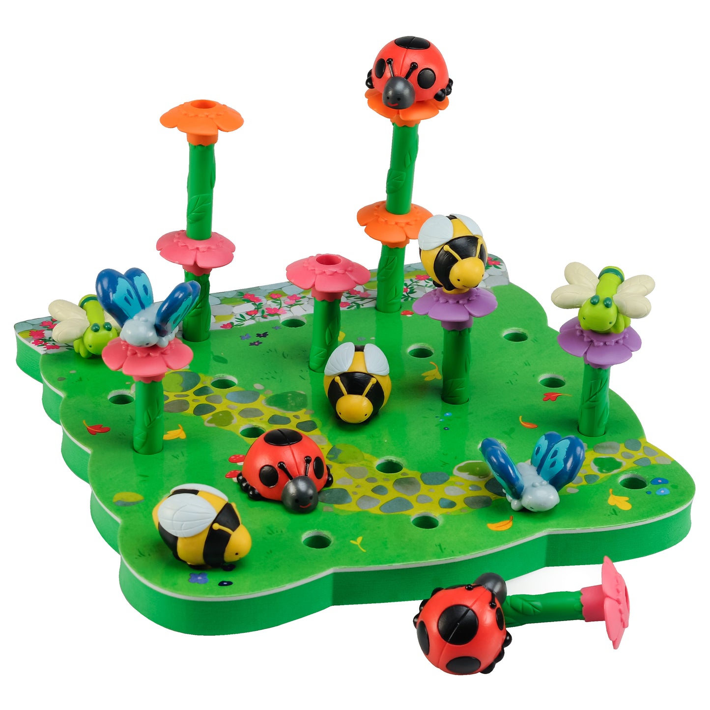 Bright Basics Peg Garden - Grow, Learn, and Play!