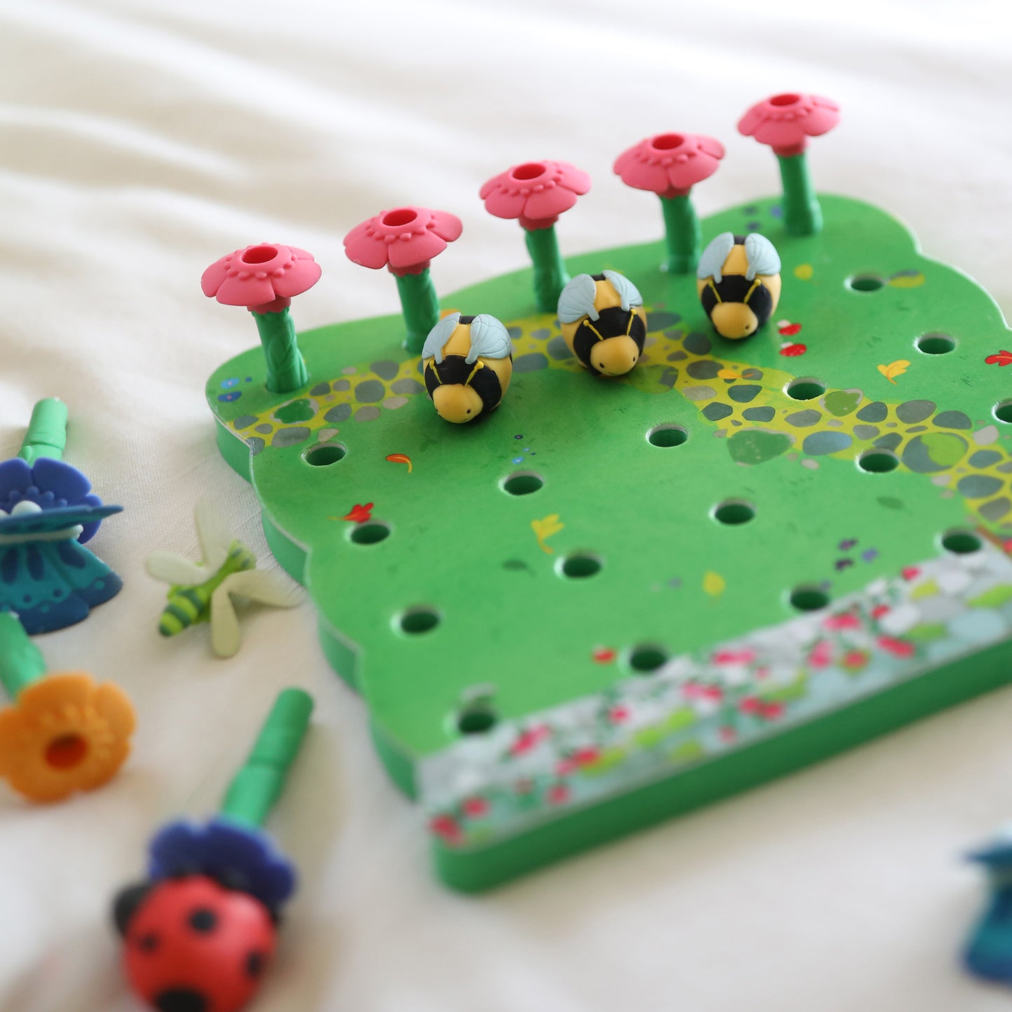 Bright Basics Peg Garden - Grow, Learn, and Play!