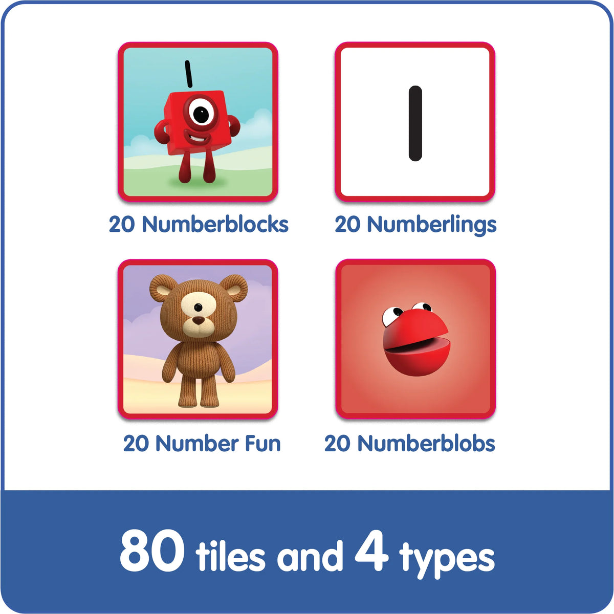 Numberblocks Matching Numberblocks Memory Match Game: Matching and Counting Fun – SensoryKidsPlay