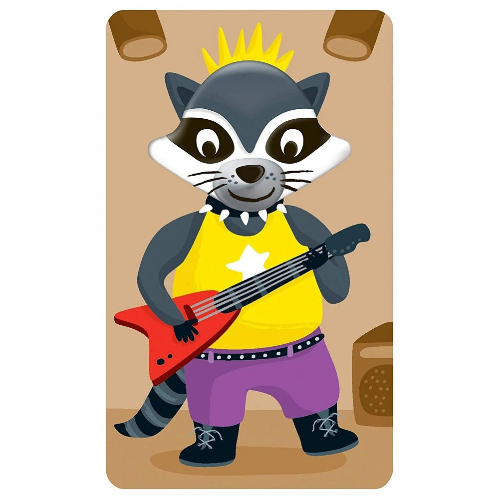 Raccoon Rumpus: Matching and Dressing Game for Kids