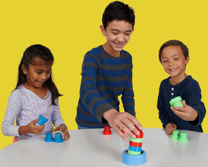 Slam Cup fast-paced colour matching stacking cup game