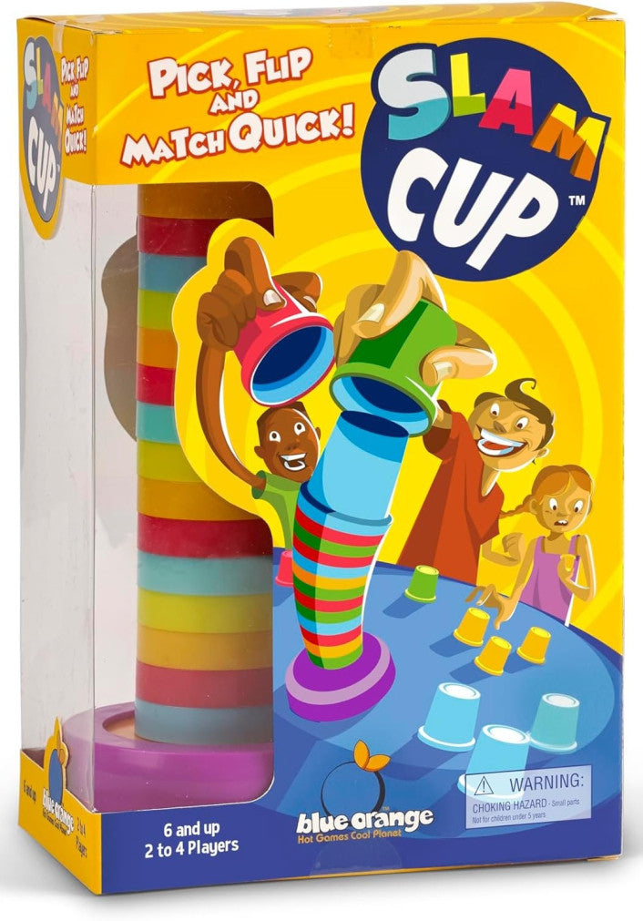 Slam Cup fast-paced colour matching stacking cup game