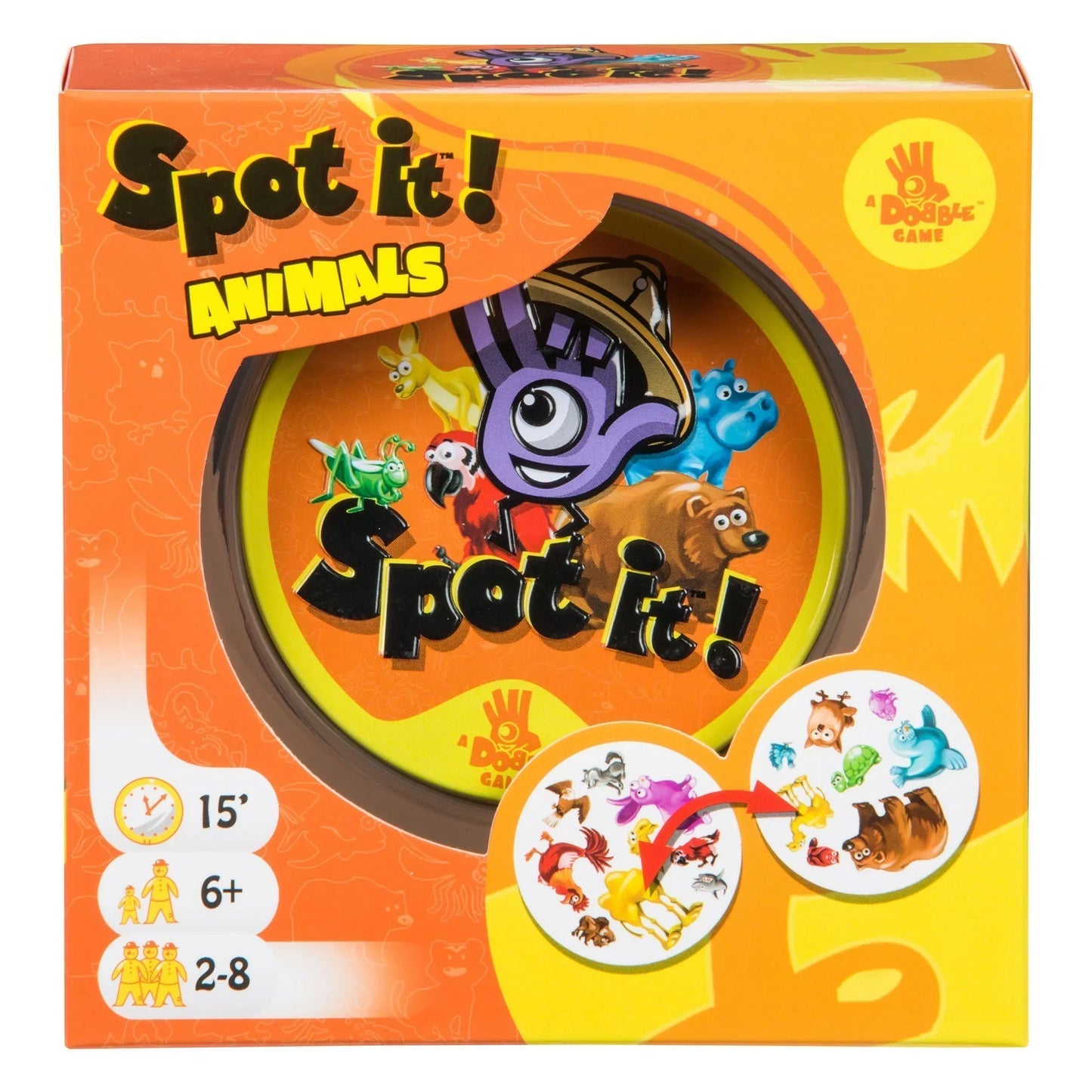 Spot It: Animals - Fast-Paced Matching Game