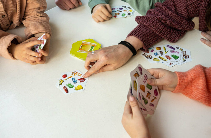 Switch It fast-paced day and night attribute matching card game