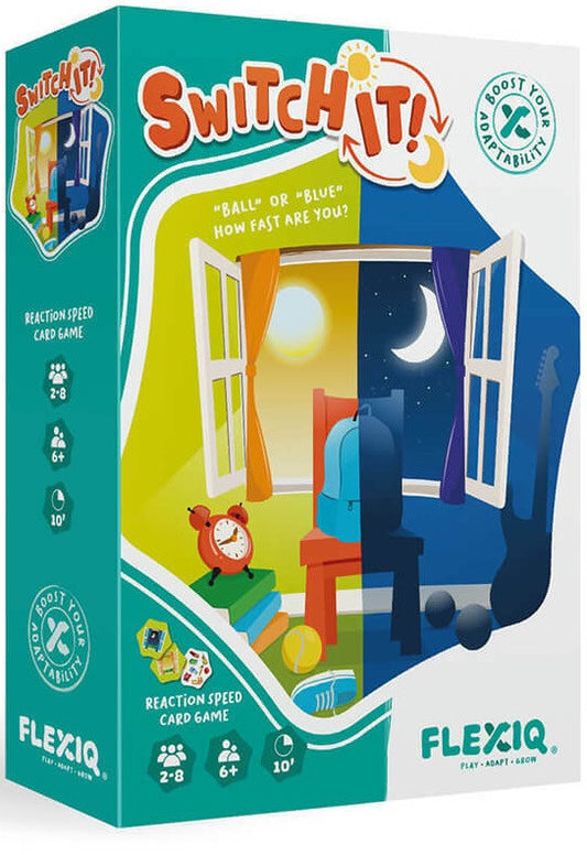 Switch It fast-paced day and night attribute matching card game