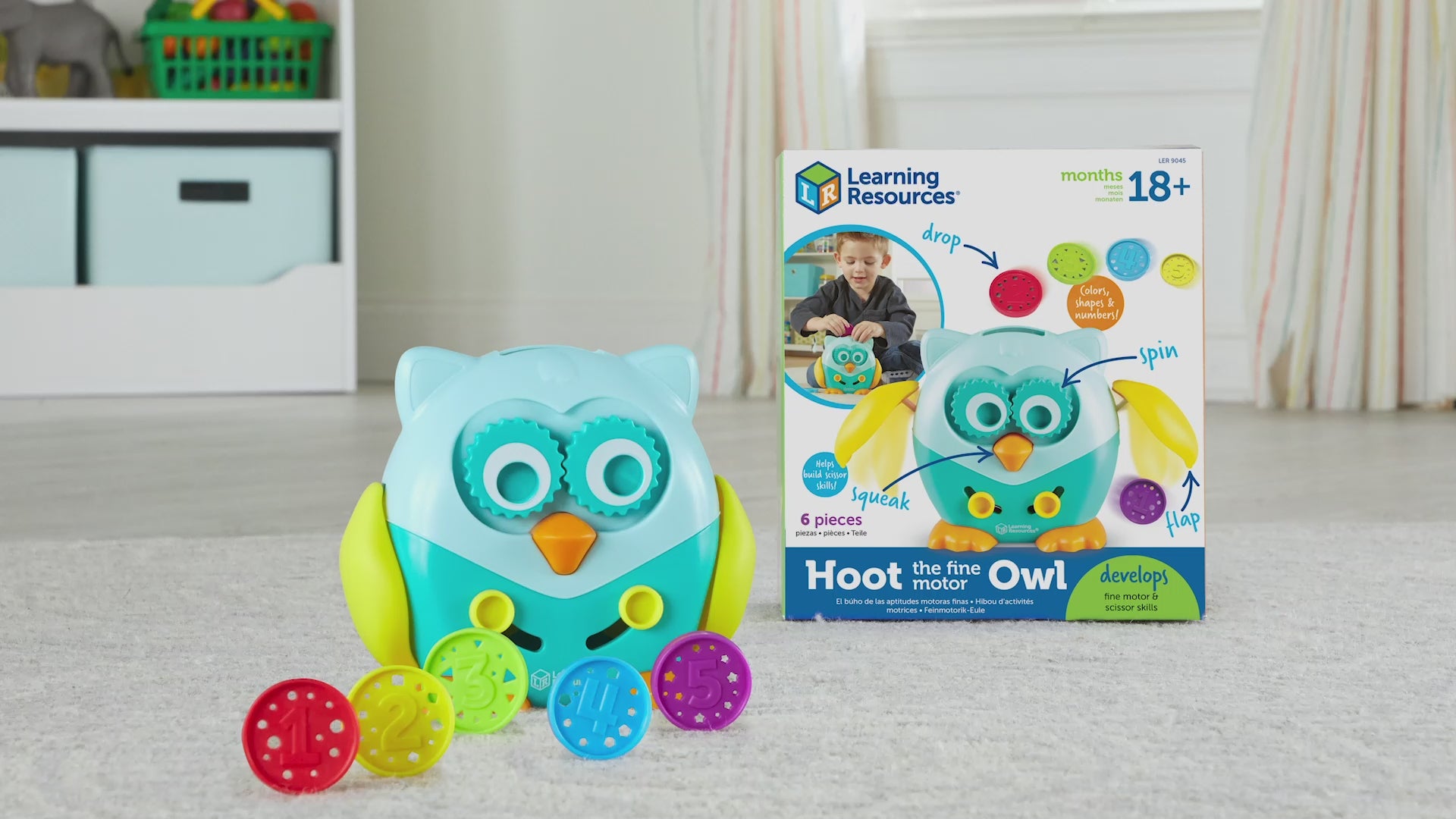 Hoot the Fine Motor Owl