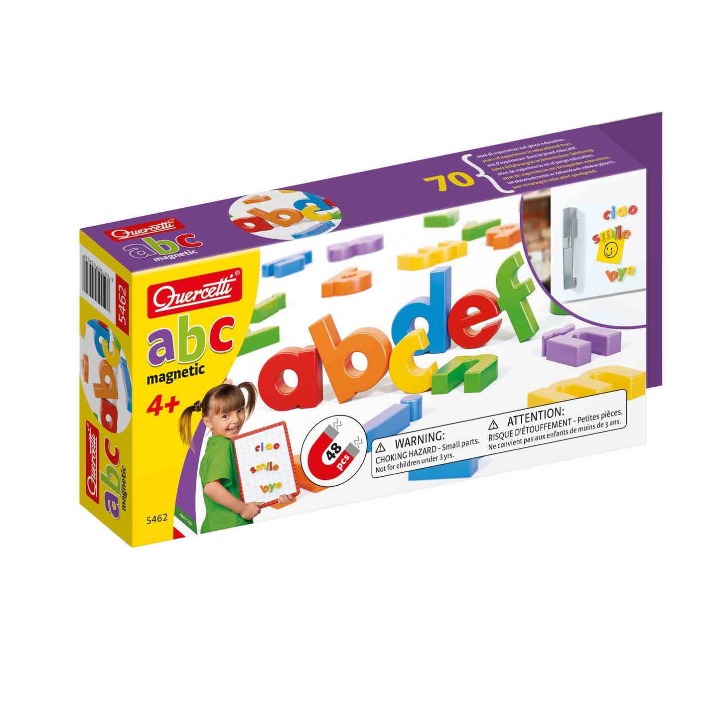 Quercetti Magnetic Letters - Lower Case